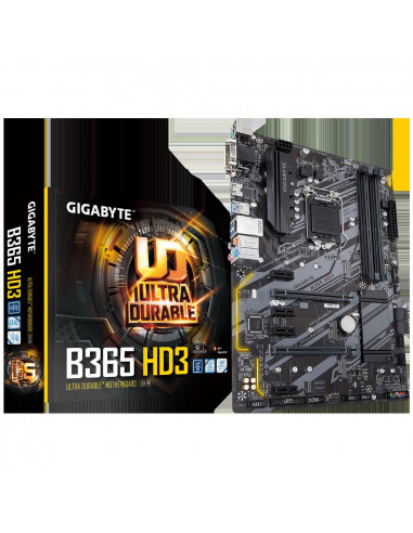 Placa de baza Gigabyte B365 HD3, Socket 1151,B365 HD3