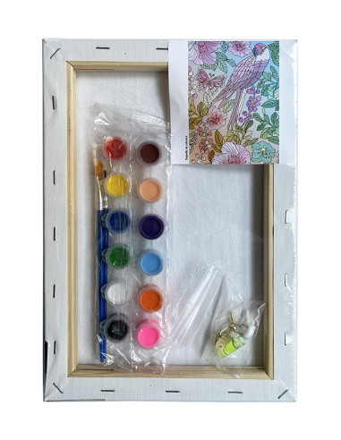 MCPP203080,Panza predesenata pe sasiu 20*30cm papagal sf art pigna MCPP203080,Panza predesenata pe sasiu 20*30cm papagal sf art pigna