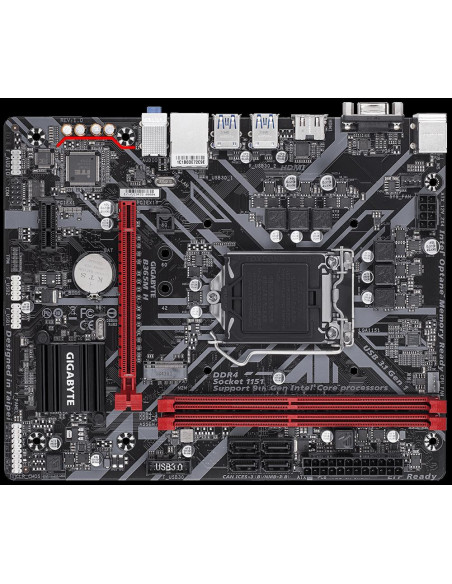 Placa de baza Gigabyte B365 H, Socket 1151,B365M H
