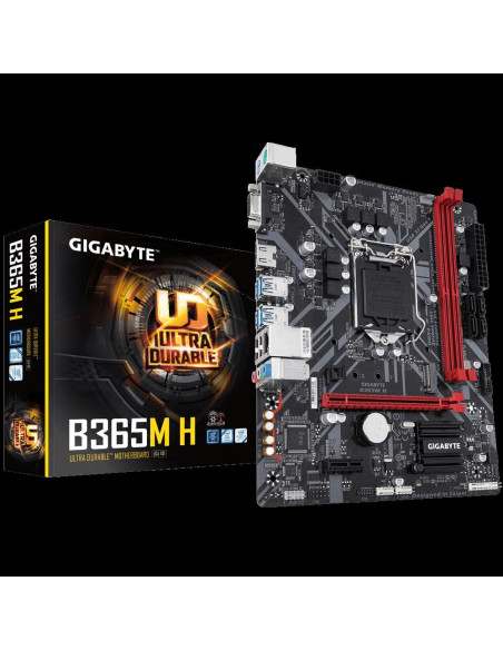 Placa de baza Gigabyte B365 H, Socket 1151,B365M H