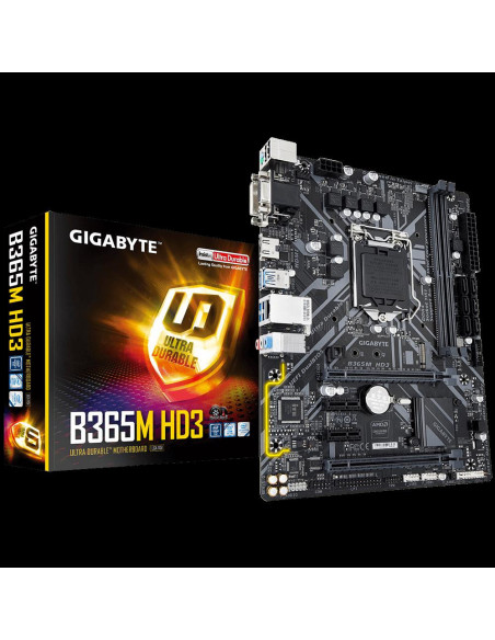 Placa de baza Gigabyte B365M HD3, Socket 1151,B365M HD3