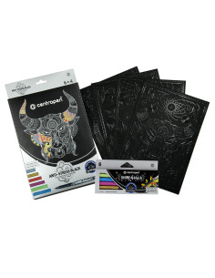 CE993900,Set coli desen anti-stress + 6 markere centropen 2
