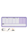 NB1904048,Planner magnetic saptamanal 140 x 36 cm mov nobo