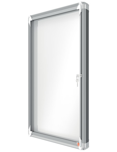 NB1902578,Avizier magnetic 6 x a4 carcasa pentru exterior metalica nobo