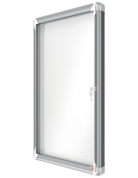 NB1902578,Avizier magnetic 6 x a4 carcasa pentru exterior metalica nobo