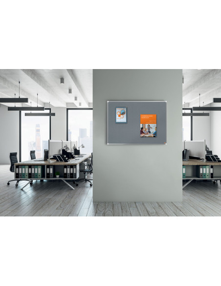 NB1915189,Panou pluta 120 x 90 cm rama aluminiu premium plus nobo