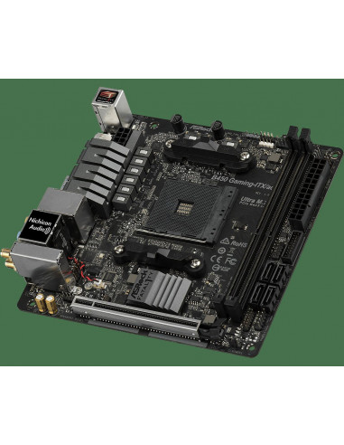 Placa de baza ASRock Fatal1ty B450 GAMING-ITX/AC, Socket