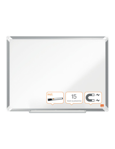 NB1915154,Whiteboard magnetic otel lacuit 45 x 60 cm premium plus nobo