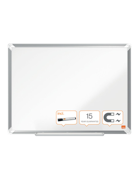 NB1915154,Whiteboard magnetic otel lacuit 45 x 60 cm premium plus nobo