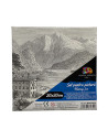 MCPP202043,Panza predesenata pe sasiu 20 x 20 cm peisaj 2 sf art pigna