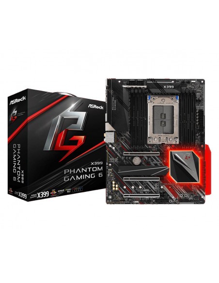 Placa de baza ASRock X399 Phantom Gaming 6, Socket TR4,X399