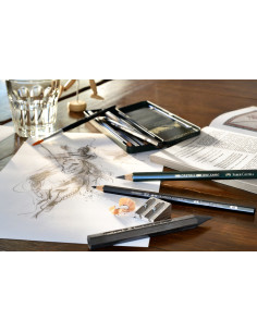 FC112997,Blister 7 piese pitt grafit faber-castell 2