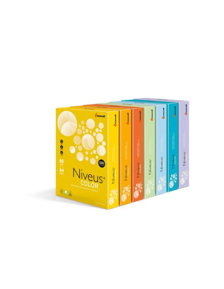 NI180098734,Hartie copiator a4 galben canar intens 80g 500/top cy39 niveus