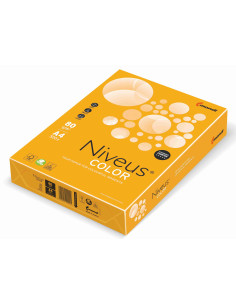 NI180098732,Hartie copiator a4 portocaliu gold trend 80g 500/top ag10 niveus