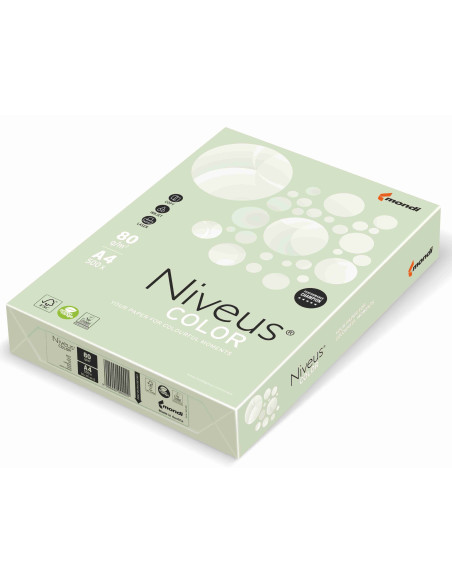 NI180098735,Hartie copiator a4 verde pal 80g 500/top gn27 niveus