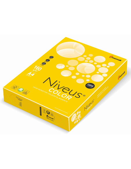 NI180098666,Carton copiator a4 galben mustar intens 160g 250/top ig50 niveus