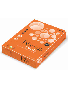 NI180098662,Carton copiator a4 portocaliu intens 160g 250/top or43 niveus