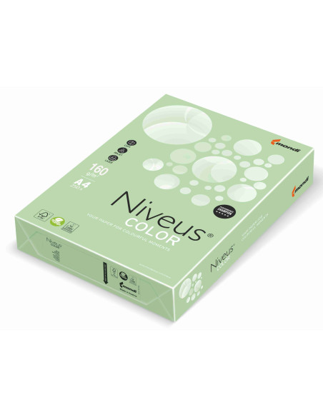 NI180098669,Carton copiator a4 verde deschis pal 160g 250/top mg28 niveus