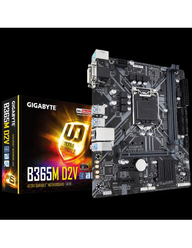 Placa de baza Gigabyte B365M D2V, socket 1151,B365M D2V
