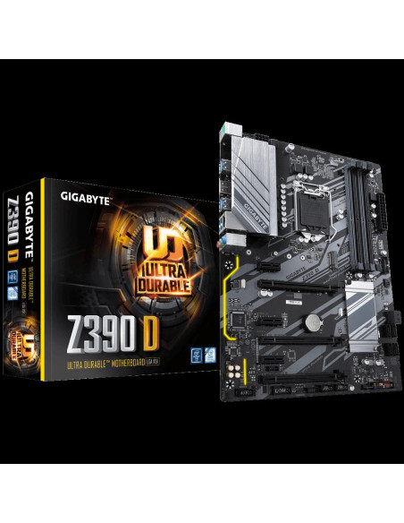 Placa de baza GIGABYTE Z390 D, Socket 1151,Z390 D