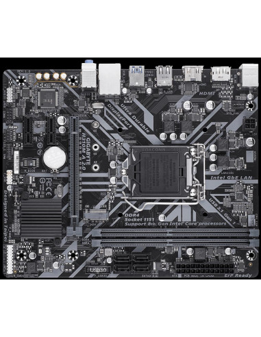 Placa de baza GIGABYTE H310M A 2.0, Socket 1151,H310M A 2.0