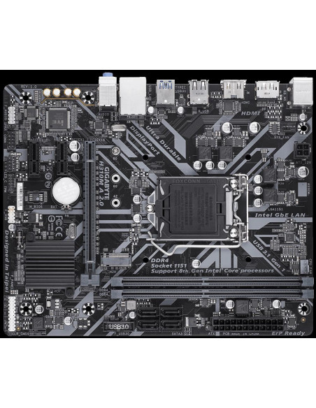 Placa de baza GIGABYTE H310M A 2.0, Socket 1151,H310M A 2.0