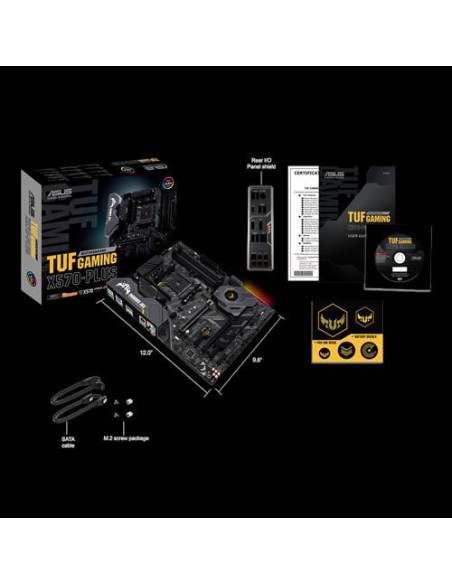 Placa de baza ASUS TUF GAMING X570-PLUS, Socket AM4,X570-PLUS