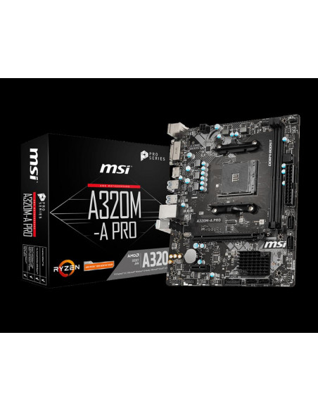 Placa de baza MSI A320M-A PRO, Socket AM4,A320M-A PRO