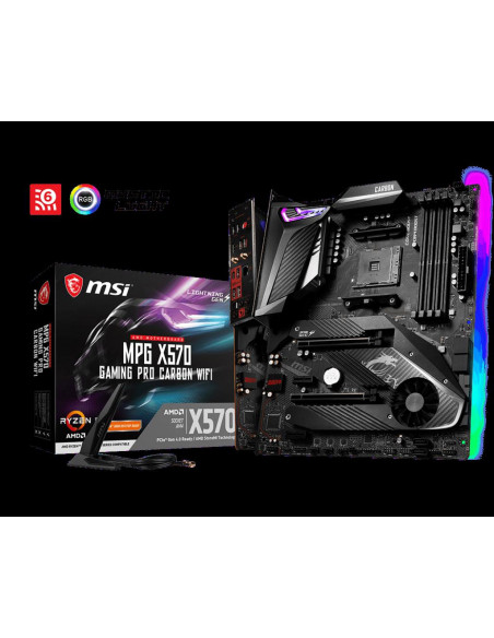 Placa de baza MSI MPG X570 GAMING PRO CARBON WIFI, Socket
