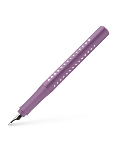FC140880,Stilou sparkle FABER-CASTELL, penita F, Violet metalic