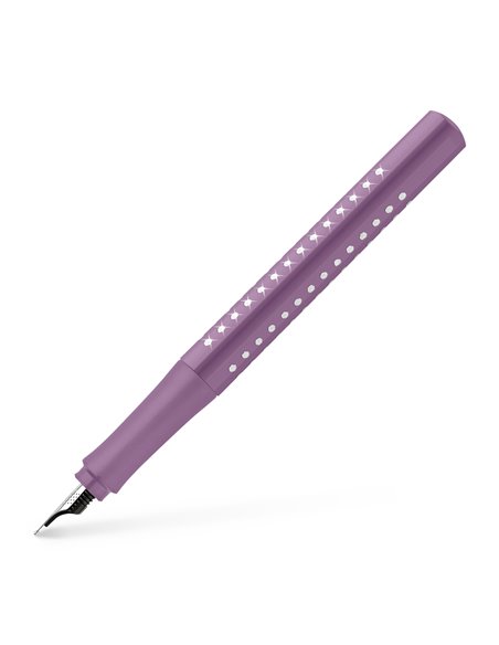 FC140877,Stilou sparkle FABER-CASTELL, penita M, Violet metalic