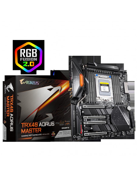 Placa de baza Gigabyte TRX40 AORUS MASTER, Socket TRX4,TRX40