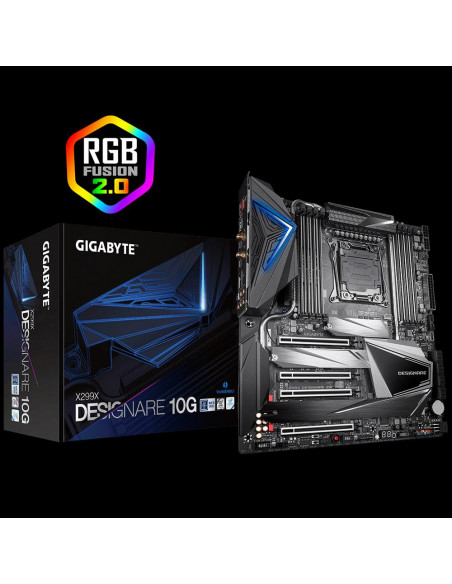 Placa de baza GIGABYTE X299X DESIGNARE 10G, Socket 2066,X299X