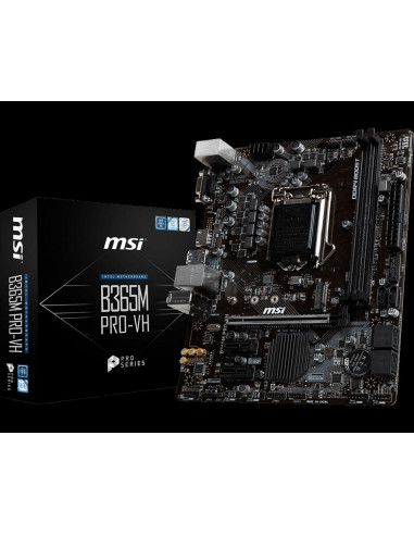 Placa de baza MSI B365M PRO-VH, socket,B365M PRO-VH