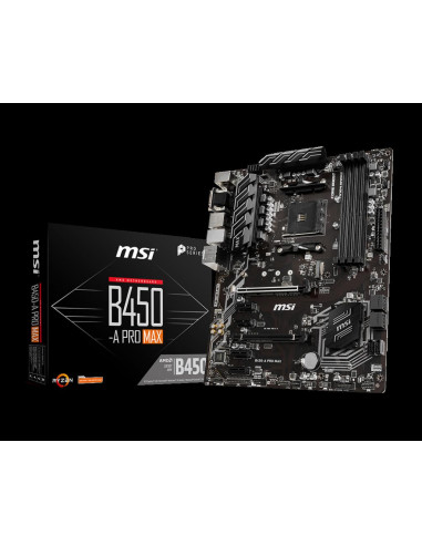 Placa de baza MSI B450-A PRO MAX, socket AM4,B450-A PRO MAX