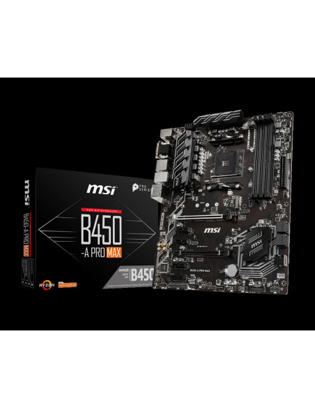 Placa de baza MSI B450-A PRO MAX, socket AM4,B450-A PRO MAX