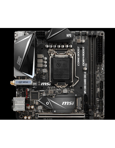 Placa de baza MSI MPG Z390I GAMING EDGE AC, Socket 1151,Z390I