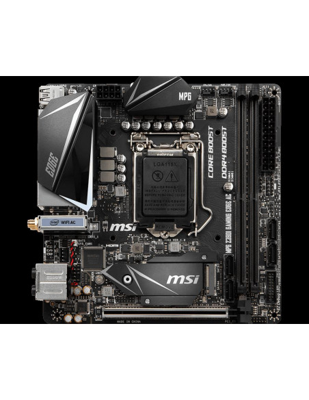 Placa de baza MSI MPG Z390I GAMING EDGE AC, Socket 1151,Z390I