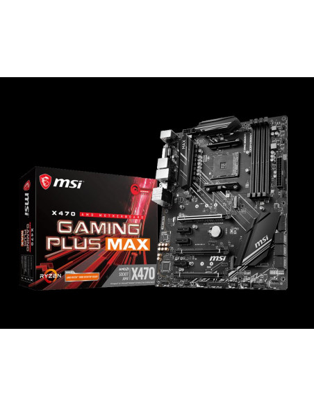 Placa de baza MSI X470 GAMING PLUS MAX, Socket AM4,X470 GAM