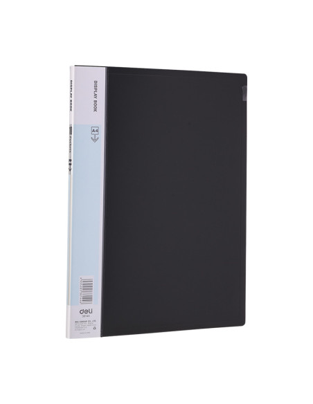 DLE38144,Mapa prezentare DELI 10 folii cop. rigide, Culori asortate