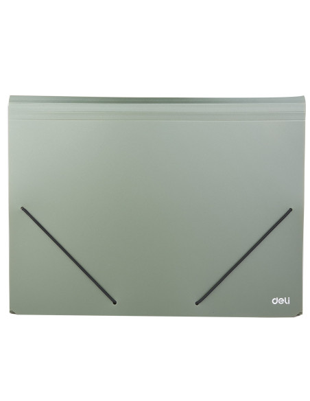 DLE5551,Mapa plastic cu elastic 12 separatoare deli