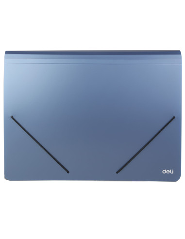 DLE5551,Mapa plastic cu elastic 12 separatoare deli
