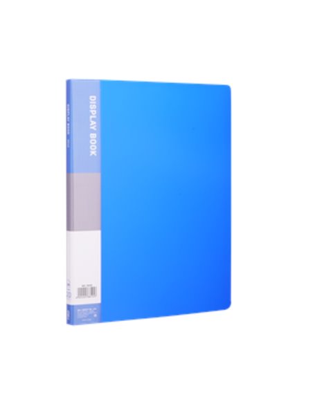 DLE38144,Mapa prezentare DELI 10 folii cop. rigide, Culori asortate