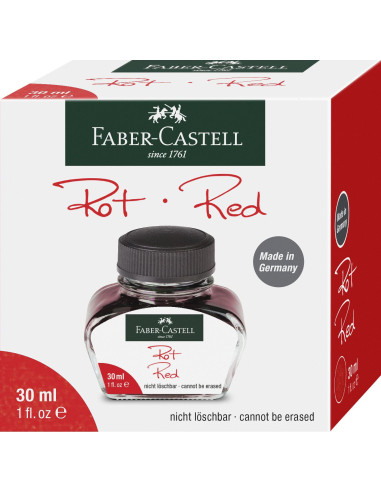 FC148704,Cerneala 30ml FABER-CASTELL, Rosu