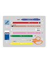 081364FK,Penar echipat cu 3 fermoare 1364fk MILAN - 081364FK