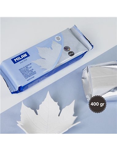 9114104,Lut pentru modelaj MILAN, 400g, Alb 9114104,Lut pentru modelaj MILAN, 400g, Alb