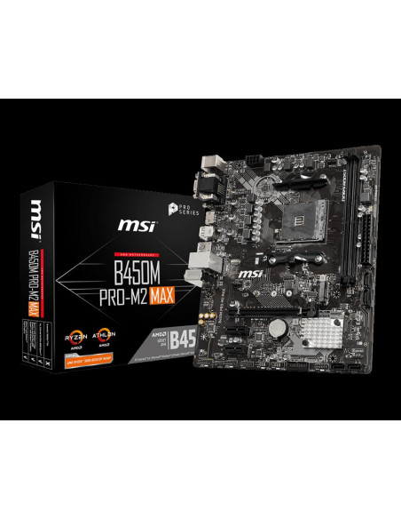 Placa de baza MSI B450M PRO-M2 MAX, Socket AM4,B450M PRO-M2 MAX
