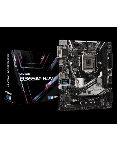 Placa de baza AsRock B365M-HDV, Socket 1151,B365M-HDV