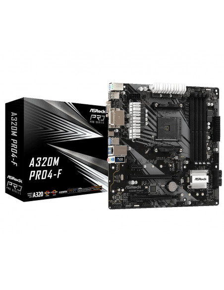 Placa de baza AsRock A320M PRO4-F, Socket AM4,A320M PRO4-F
