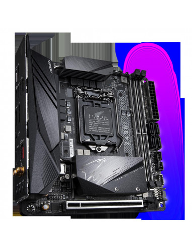 Placa de baza Gigabyte Z490I AORUS ULTRA, Socket 1200,Z490I